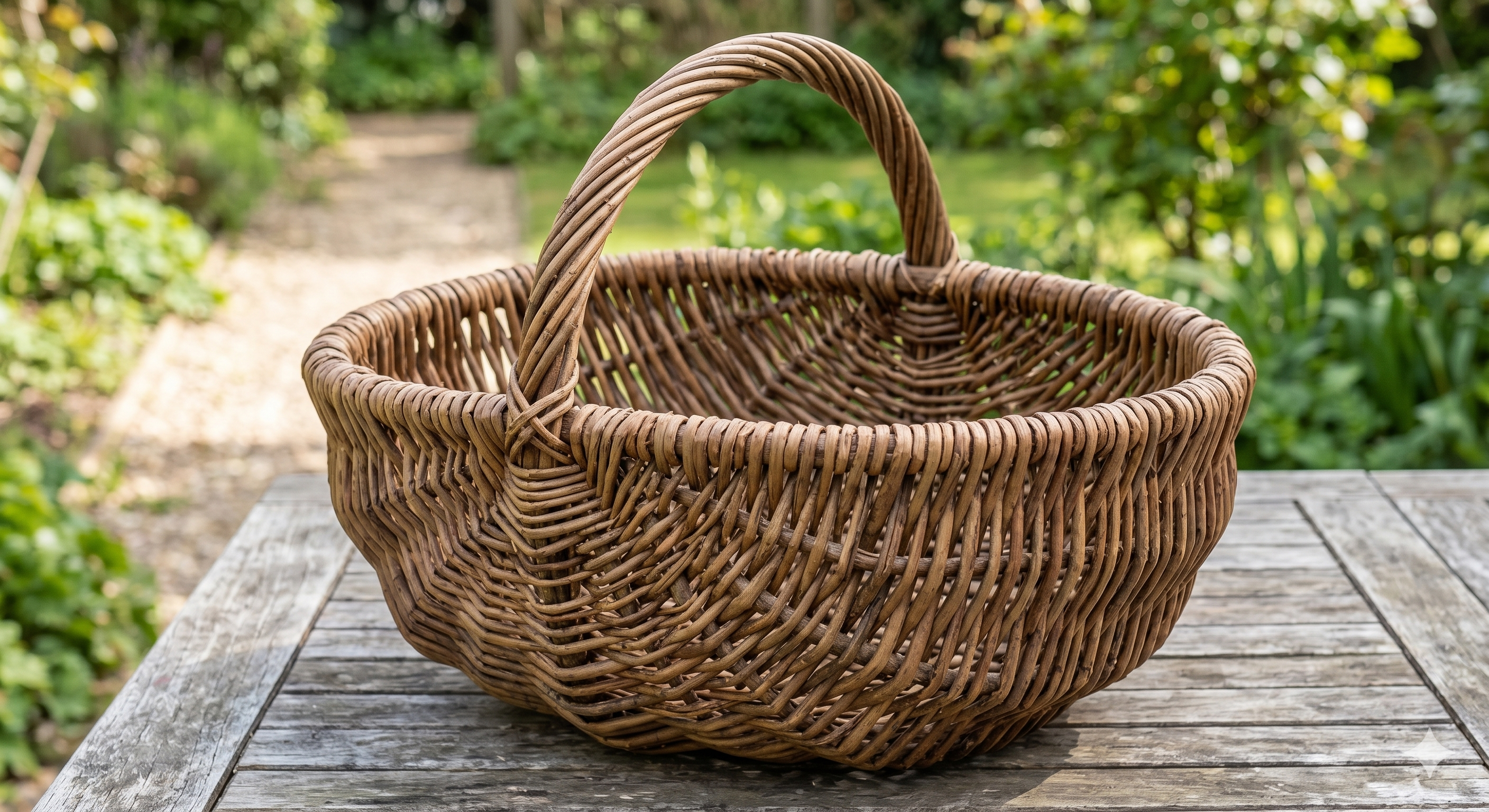 Stacked storage baskets