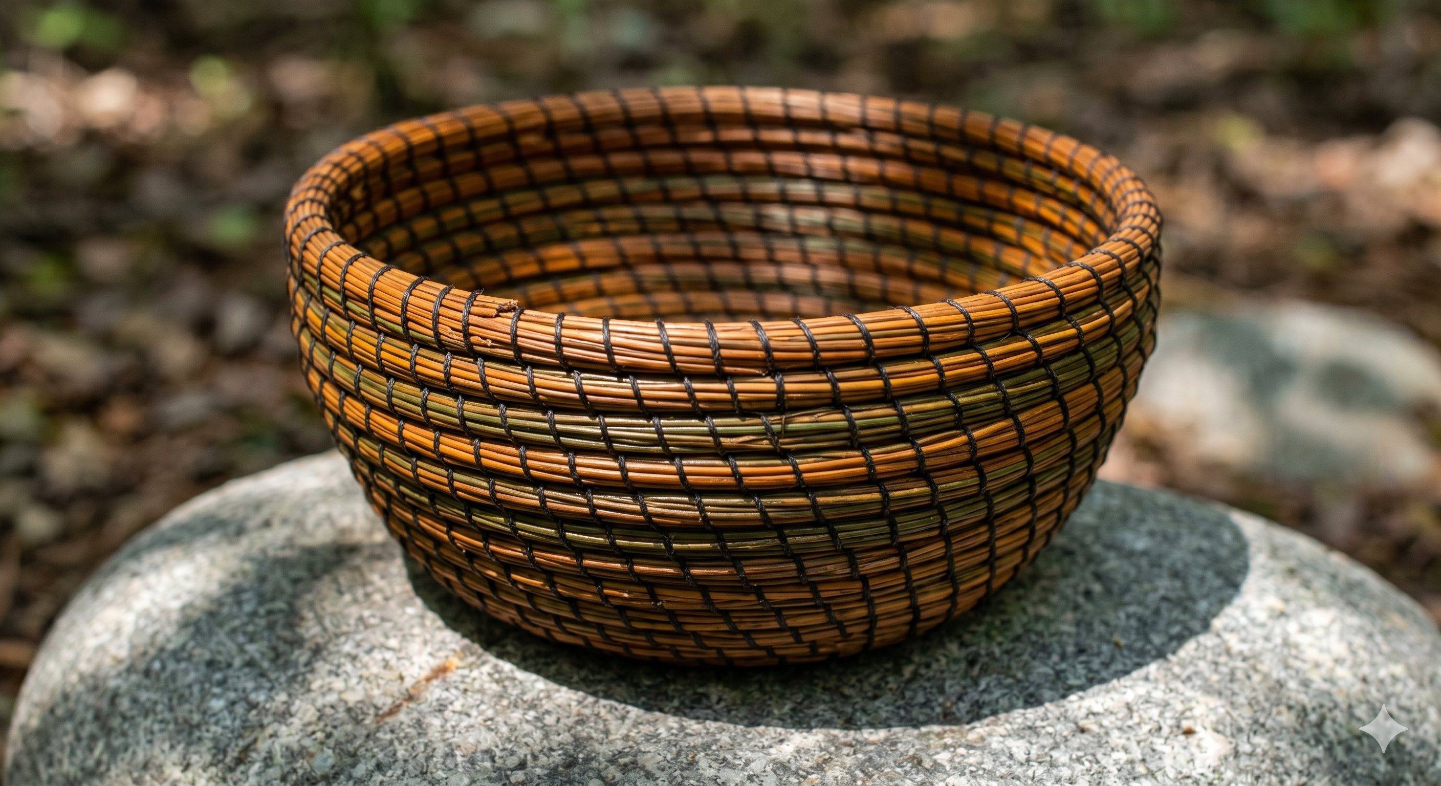 Large woven laundry hamper