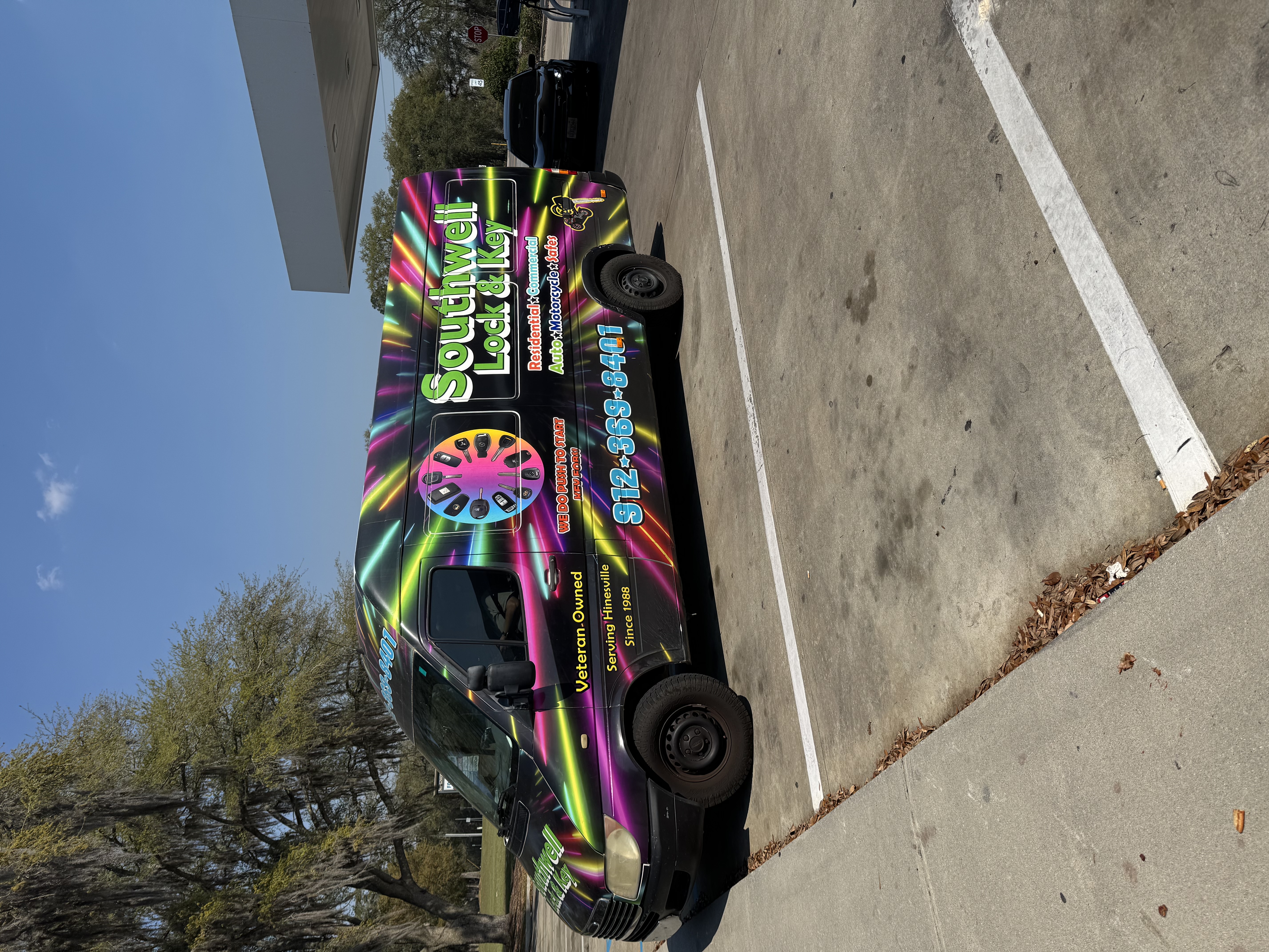 Southwell Lock and Key truck
